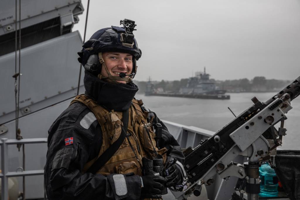 Mannskapet ombord på KNM Otto Sverdrup