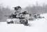 CV9030N stormpanservogn med Remote Weapon Stations fra Telematk bataljon under taktisk tilbakeflytting under vinter øvelsen Cold Response 2020