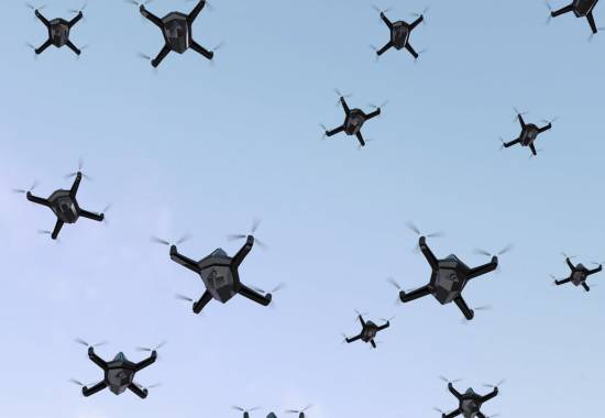 Insights drone swarm