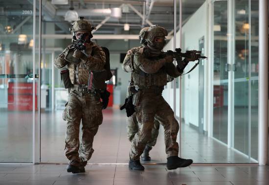 Forsvarets spesialkommando (FSK) under øvelse Oslofjord 2019