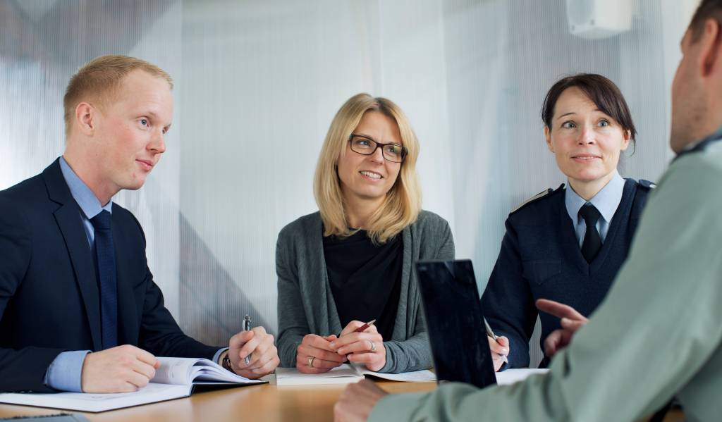 Illustrasjonsfoto av samarbeid