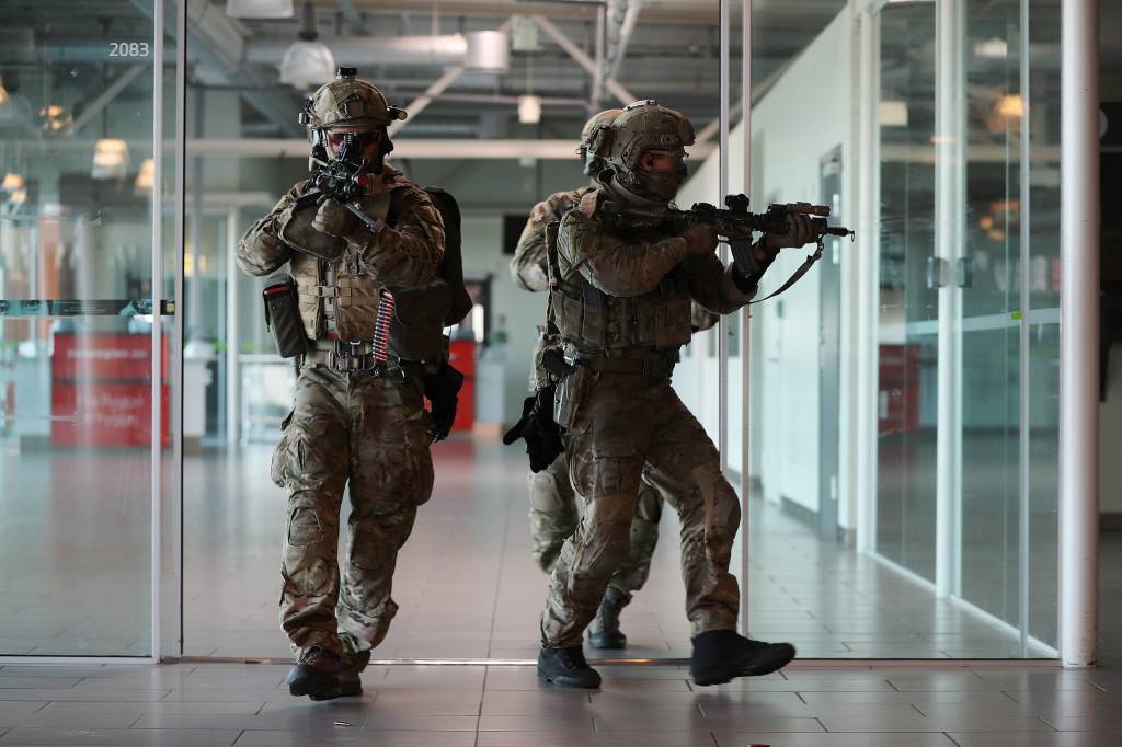 Forsvarets spesialkommando (FSK) under øvelse Oslofjord 2019