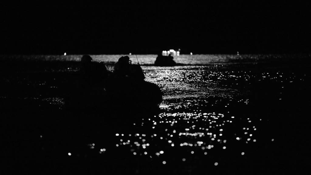 Fra nattøvelse med Marinejegerkommandoen i nord Norge *** Local Caption *** From a night exercise with Norwegian Naval Special Operation Commando in northern Norway
