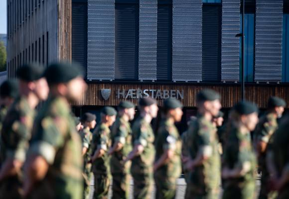 Hærstaben - oppstilling