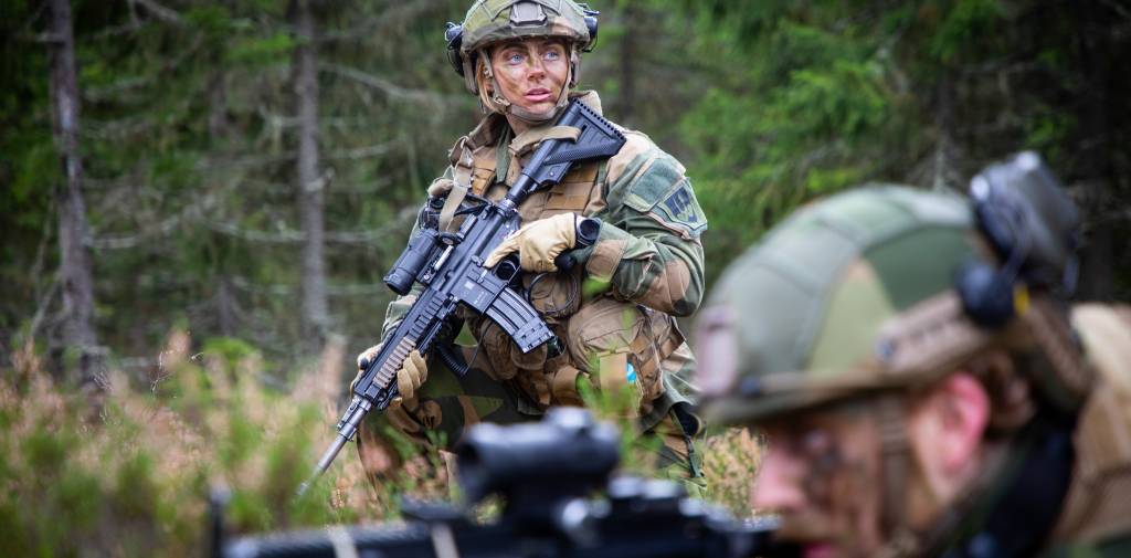 Hærens lagførerskole trener på stridsdrill 1