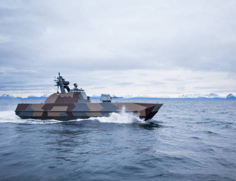 KNM Steil under øvelse flotex 2016 // HNoMS Steil during exercise flotex 2016