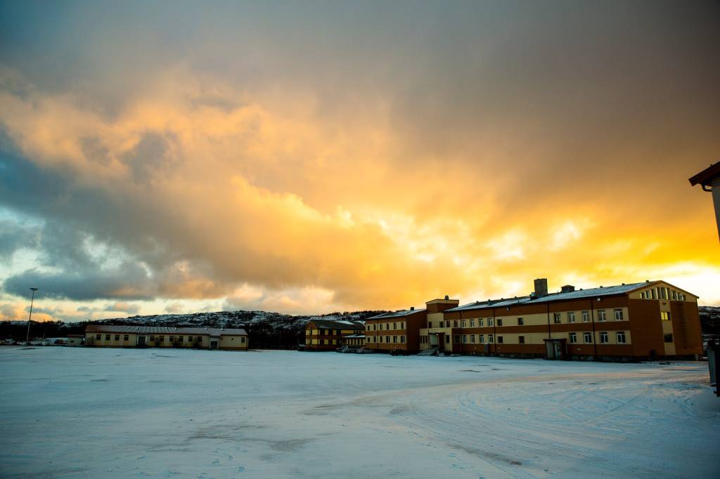 GSV - Høybuktmoen / The military camp at Høybuktmoen, used by the border patrol soldiers