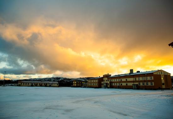 GSV - Høybuktmoen / The military camp at Høybuktmoen, used by the border patrol soldiers