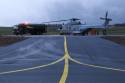 Et NH-90 helikopter på Rygge flystasjon. A NH-90 helicopter at Rygge air station.