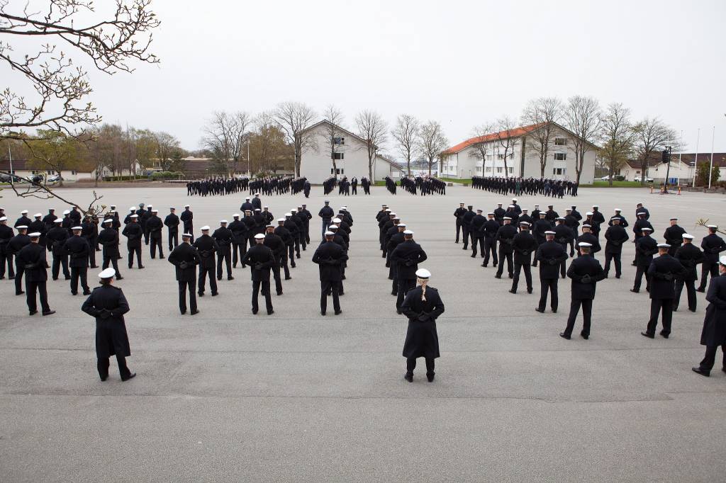 Siste dag på Sjørekruttskolen for rekruttet 1303