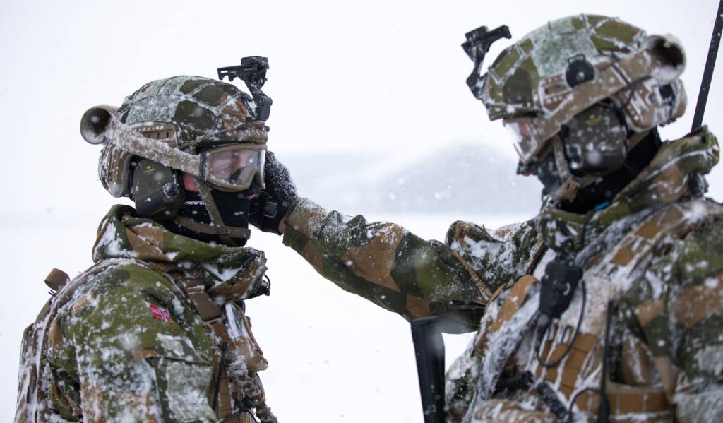 Force Protection under Iceland Air Policing 2020 på en rutinemessig stref rundt Keflavik Air Base.