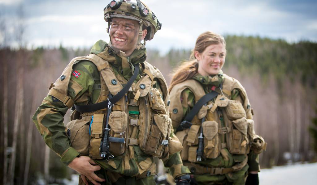 I førstegangstjeneste