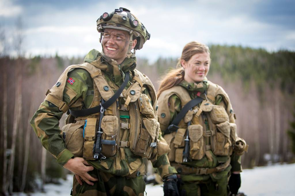 I førstegangstjeneste