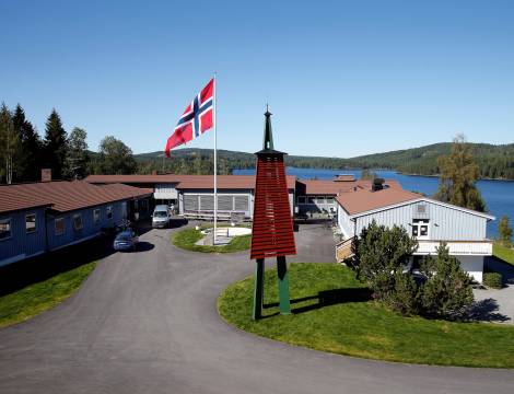 Eksteriør bilde av Forsvarets veteransenter på Bæreia / From Armed Forces veteran center at Bæreia