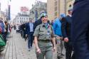 Parade under Norsk militær tattoo 2018 med veteraner under UNIFIL-jubileet 20. april 2018/ Parade during the Norwegian military tattoo 2018 with UNIFIL-veterans